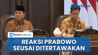 Momen Prabowo Ditertawakan Imbas Punya Tekad Perangi Korupsi di Tanah Air Ini Reaksi Presiden [upl. by Namreh]