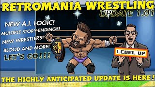 RetroMania Wrestling  The Highly Anticipated New Update Is Here  Update 108 [upl. by Nylatsyrc]