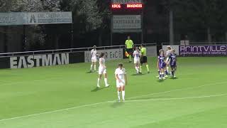 KAA Gent Ladies  KRC Genk Ladies on 30082024 the penalty foul [upl. by Kerr]