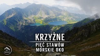 Krzyżne  Dol Pięciu Stawów  Świstówka  Morskie Oko  Tatry Wysokie  14082021 [upl. by Aitnom]