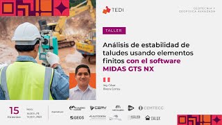 Análisis de estabilidad de taludes usando elementos finitos con MIDAS GTS NX [upl. by Gusti]