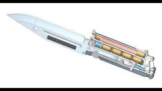 Shooting knife  Knife Gun  below is the link of the real shooting [upl. by Llenral380]