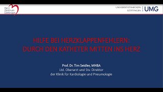 „Herztöne Hilfe bei Herz­klappenfehlern – Durch den Katheter mitten ins Herz“ Herzzentrum der UMG [upl. by Leor]