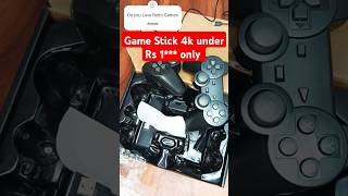 4K Game Stick under Rs 1999  Retro Games all in 1 retroconsole arcademachine retrovideogames [upl. by Akceber]