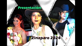 Presentación de candidatas a reina 2024 de Altamira de Zinaparo Quien ganara [upl. by Willms]