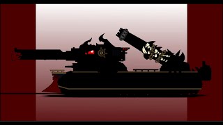 Black Ratte  Hell Dora Fans Made Version  HomeAnimations  Cartoons About Tanks [upl. by Araht]