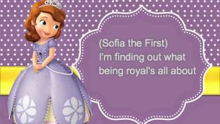 Sofia The First Theme Song Lyrics [upl. by Aniweta]