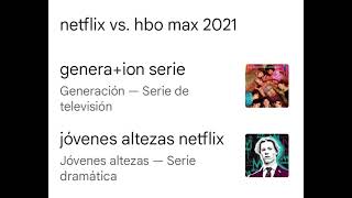 Jóvenes Altezas de Netflix VSy Generaion Generación de HBO Max [upl. by Whall77]