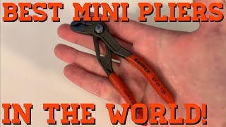 Best Mini Pliers 2019  KNIPEX 5 Inch Cobra Pliers 87 01 125 [upl. by Kirbee]