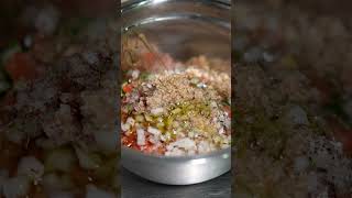 Tabouli for your side salad pitaland middleeasternfood halal sidesalad salad tabouli [upl. by Revorg]