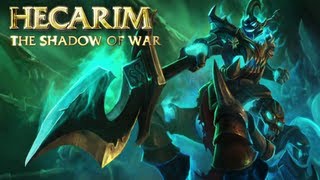 LoL Champion Spotlight  Hecarim the Shadow of War  Rus [upl. by Gere]