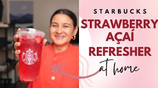 Make Your Own Starbucks Refreshers at Home  Zero Sugar  Weight Loss [upl. by Gora]