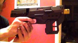 Dredd 2012 lawgiver Functional Gas Blowback [upl. by Ylen768]