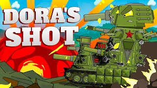 Doras shot at KV44M  Cartoons about tanks [upl. by Gustafson772]