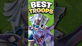 These are the 3 BEST Troops for 3 Stars in Clash of Clans [upl. by Akers]