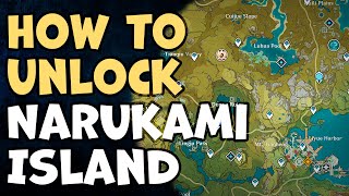 How to Unlock Narukami Island Genshin Impact [upl. by Primavera]