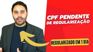 CPF Pendente de Regularização  Código 04 Saiba Resolver [upl. by Cida]