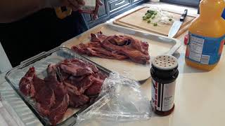 How to Marinade Carne Asada the simple way [upl. by Bicknell224]