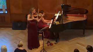 Brahms – Sonatensatz – SchiffnerKuschnerova [upl. by Neerbas]