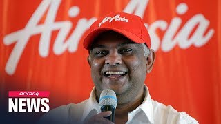 AirAsia CEO Tony Fernandes steps aside amid bribery probes into Airbus [upl. by Aroel705]