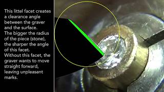 HOW TO SET A DIAMOND AND DO A PROPER BRIGHTCUT  THE DIAMOND SETTER [upl. by Hubert]