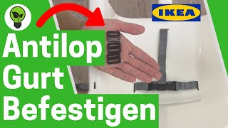 IKEA Hochstuhl Gurt Befestigen ✅ ULTIMATIVE ANLEITUNG Wie Antilop Kinderhochstuhl Zusammenbauen [upl. by Marfe]