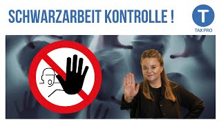 Schwarzarbeit Kontrolle 2023 Wer wird kontrolliert [upl. by Aluor]