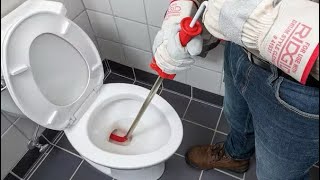 RIDGID K3 Ultra Flexible Toilet Auger with Unclogging 3ft snake for drain [upl. by Saoj]