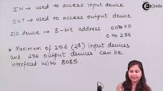 Interfacing IO Devices with 8085 Microprocessor Memory Mapped and Peripheral Mapped IO Interfacing [upl. by Octavla290]