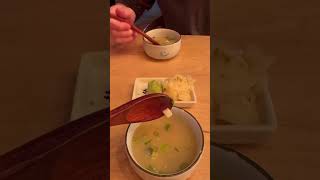 soup miso foodblogger food yummyfood foodlover japanese foodshorts foodvlog foodie follow [upl. by Siseneg]