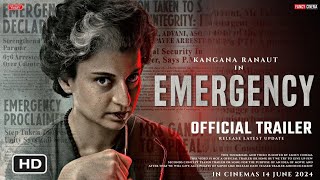 EMERGENCY Official trailer  Release Update  Kangana Ranaut  Anupam kher  Emergency trailer [upl. by Idel]