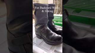 WESCO BOSS Engineer Boots With Spit Shine shorts [upl. by Kazim936]