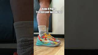 Nike Kobe 8 Protro Traction and Squeak Test kobe nikebasketball mamba [upl. by Yerxa]