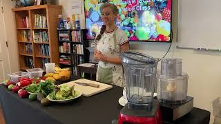 My Raw Vegan Meal plan  live lecture at TrueNorth Health Center  11 7 24 [upl. by Tonia]