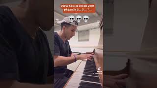 Asian level moonlight sonata 3rd mov challenge in piano went wrong 💀 piano pianist [upl. by Mackenie849]