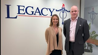 CEO Series Alexandra Barker Interviews Michael Ducie CEO of Legacy Club Services [upl. by Erialc]