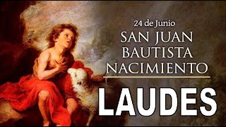 LAUDES Lunes 24 de Junio de 2024 Ordinario XII Salterio IV [upl. by Patnode82]