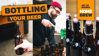 How to bottle homebrew for beginners  Get Er Brewed [upl. by Eltsirhc]