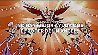 LETRA  VIDEO Hazbin Hotel  Hells Greatest Dad  Karaoke en español latino [upl. by Dnomsaj]