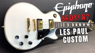 Epiphone Les Paul CUSTOM is a MUST OWN [upl. by Drahnreb511]