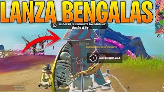 LANZA BENGALAS DE AVISO  LANZA BENGALAS DE SEÑAL FORTNITE [upl. by Machutte]