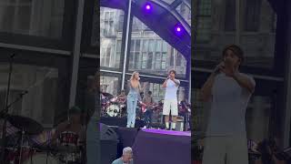 Vlaanderen feest Antwerpen 11072024 Hannah Mae amp Maksim ik wil dat je liegt [upl. by Keviv]