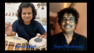 Konnakol and Tabla  JIGNESH SHETH [upl. by Dar]