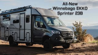 LichtsinnRVcom  New Winnebago EKKO Sprinter 23B on the MercedesBenz AWD Chassis [upl. by Maillw124]