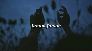 janam janam  Female cover Indian song with English lyrics [upl. by Litnahs]