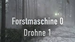 Forstmaschinen vs Drohnen quotAbsturzquot [upl. by Agnola28]