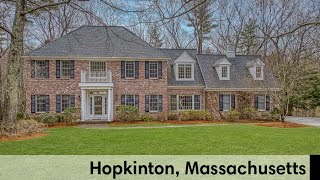 Video of 10 Stoney Brook Road  Hopkinton Massachusetts real estate amp homes by Sandy Lucchesi [upl. by Mandych]