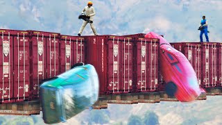 HIT THE FLOATING BASE GTA 5 Funny Moments [upl. by Beryl]