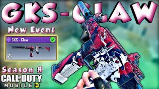 New GKS Claw Gunsmith LoadoutClass Setup  GKS Fast Ads  No Recoil Attachements  CODM [upl. by Acinorrev]