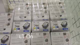 Canon Pixma 746 Small TriColor Ink Cartridge canon cartridge inkcartridges LTOnlineStore [upl. by Kcirdnekel]